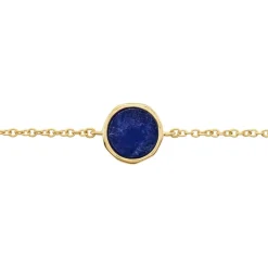 Hot Histoire d'Or Bracelet Plaqué Or Neassasodalite