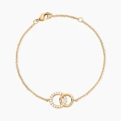 Histoire d'Or Bracelet Poeae Plaqué Or Jaune Oxyde De Zirconium* Bracelets|Bracelets Fantaisie