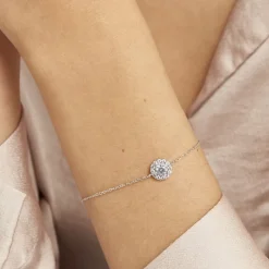 Clearance Histoire d'Or Bracelet Princess Argent Blanc Oxyde De Zirconium