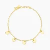 Outlet Histoire d'Or Bracelet Ragavi Argent Doré