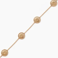 Best Histoire d'Or Bracelet Rosae Plaque Or Jaune