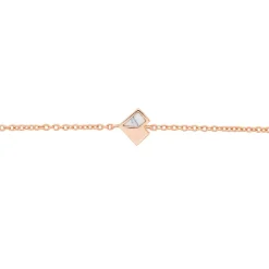 New Histoire d'Or Bracelet Rossana Argent Rose Pierre De Synthese argent rose pierre blanc