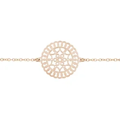 New Histoire d'Or Bracelet Rotonda Argent Rose