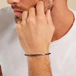 Outlet Histoire d'Or Bracelet Royan Acier Tricolore acier blanc