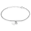 Clearance Histoire d'Or Bracelet Salli Argent Blanc Oxyde De Zirconium