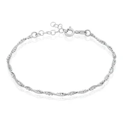 Online Histoire d'Or Bracelet Saman Argent Blanc