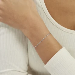 Online Histoire d'Or Bracelet Saman Argent Blanc