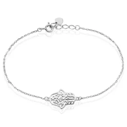 Histoire d'Or Bracelet Sarah Argent Blanc* Bracelets|Bracelets Fantaisie