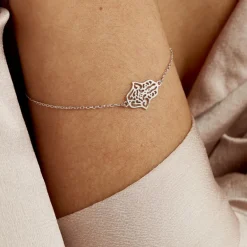 Histoire d'Or Bracelet Sarah Argent Blanc* Bracelets|Bracelets Fantaisie