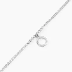 Histoire d'Or Bracelet Satheen Argent Blanc Oxyde De Zirconium* Bracelets|Bracelets Fantaisie