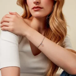 Histoire d'Or Bracelet Satheen Argent Blanc Oxyde De Zirconium* Bracelets|Bracelets Fantaisie