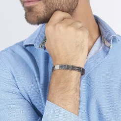 JOURDAN Bracelet Sawssan Or Acier Bicolore