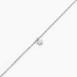 Hot Histoire d'Or Bracelet Saya Argent Blanc Oxyde De Zirconium