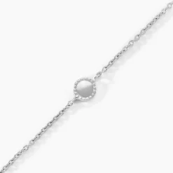 Clearance Histoire d'Or Bracelet Sixties Argent Blanc