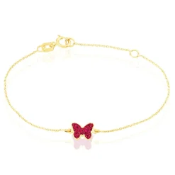 Sale Histoire d'Or Bracelet Solena Papillon Or Jaune