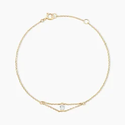 Hot Histoire d'Or Bracelet Sparkle Or Jaune Oxyde De Zirconium