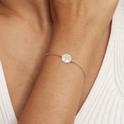 Histoire d'Or Bracelet Steenie Argent Blanc* Bracelets|Bracelets Fantaisie