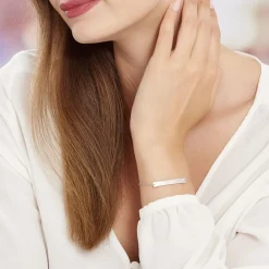 Histoire d'Or Bracelet Suzeanne Argent Blanc Oxyde De Zirconium* Bijoux Personnalisés|Bracelets