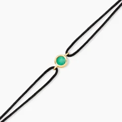 Histoire d'Or Bracelet Tere Or Jaune Emeraude* Bracelets|Bracelets Cordon