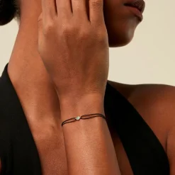 Histoire d'Or Bracelet Tere Or Jaune Emeraude* Bracelets|Bracelets Cordon