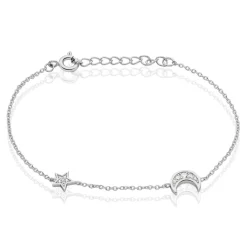 Histoire d'Or Bracelet Theoline Argent Blanc Oxyde De Zirconium* Bracelets|Bracelets Fantaisie