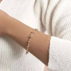 Online Histoire d'Or Bracelet Viperine Plaqué Or Jaune