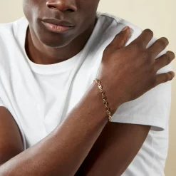 Histoire d'Or Bracelet William Plaqué Or Jaune* Bracelets|Bracelets Maille