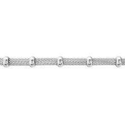 New Histoire d'Or Bracelet Xara Acier Blanc