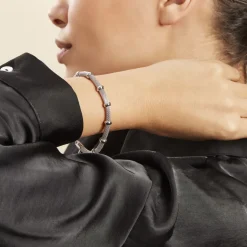 New Histoire d'Or Bracelet Xara Acier Blanc