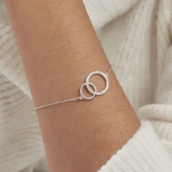 Histoire d'Or Bracelet Yalaz Argent Blanc Oxyde De Zirconium