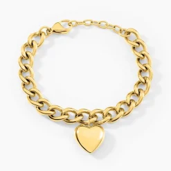 Online Histoire d'Or Bracelet Yoannie Acier Jaune