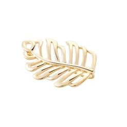 Discount Histoire d'Or Broche Kamara Plaqué Or Jaune