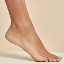 Histoire d'Or Chaine De Cheville Or Jaune Eleonora