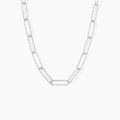 Histoire d'Or Chaine Hekla Argent Blanc* Colliers|Colliers