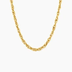 Histoire d'Or Chaine Lady Code Acier Jaune* Colliers|Colliers