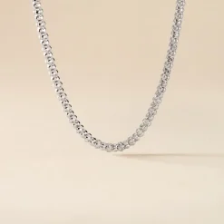 Histoire d'Or Chaine Nahila Argent Blanc* Colliers|Colliers