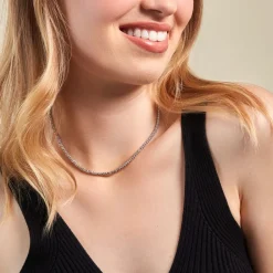 Histoire d'Or Chaine Nahila Argent Blanc* Colliers|Colliers