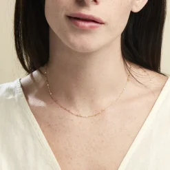 Histoire d'Or Chaine Or Jaune Persea* Colliers|Colliers