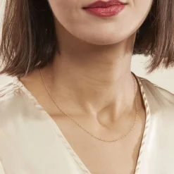 Histoire d'Or Chaine Or Jaune Pilea* Colliers|Colliers