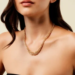 Hot Histoire d'Or Chaine Ravenelle Or Jaune