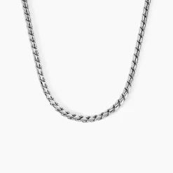 Histoire d'Or Chaine Vano Acier Blanc* Colliers|Colliers