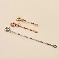 Sale Histoire d'Or Chainette De Rallonge Or Blanc