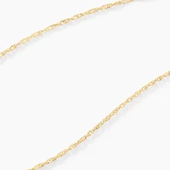 Best Histoire d'Or Chaîne Abbygail  Maille Singapour Or Jaune