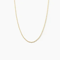 Hot Histoire d'Or Chaîne Alicianeae Maille Singapour Or Jaune