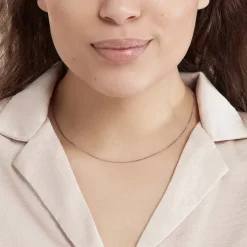 Best Histoire d'Or Chaîne Alyze Argent Blanc