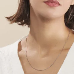 Hot Histoire d'Or Chaîne Alyze Argent Blanc
