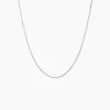 Hot Histoire d'Or Chaîne Alyze Argent Blanc