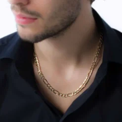 Histoire d'Or Chaîne Cameo Maille Alternee 1/3* Colliers|Colliers