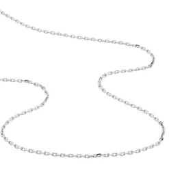 Histoire d'Or Chaîne Claudine Maille Forçat Argent Blanc