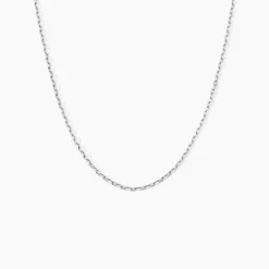 Histoire d'Or Chaîne Claudine Maille Forçat Argent Blanc* Colliers|Colliers